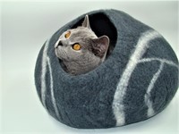 Felted Wool Cat Cave