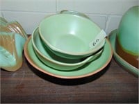(3) Misc. Frankoma Pottery Bowls