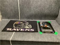 Baltimore Ravens Rug and Ring of Honor Poster