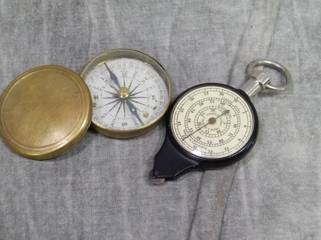 GERMAN OPISOMETER & OLD Compass