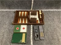 Backgammon, Darts, and Playing Cards