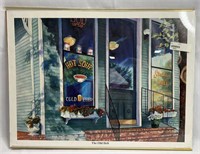 The Old Deli Print Signed By S. Jeter