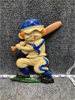 Old Sexton Metal Baseball Figure