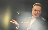 Elon Musk Signed 11x17 with COA