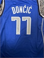 Mavericks Luka Doncic Signed Jersey with COA