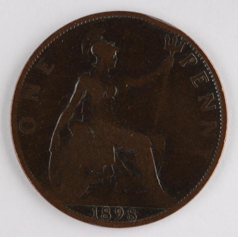 1898 ONE PENNY COIN