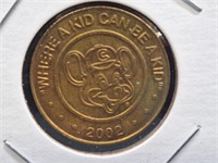 2002 chuckecheese token