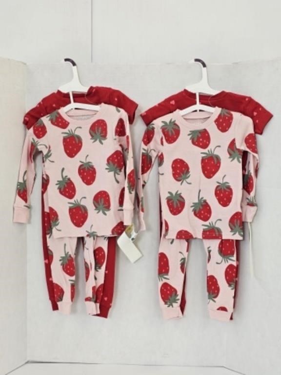 NEW - CARTERS PJ SETS SIZE 2T - 4 PAIRS TOTAL