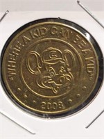 2008 Chuck E cheese token