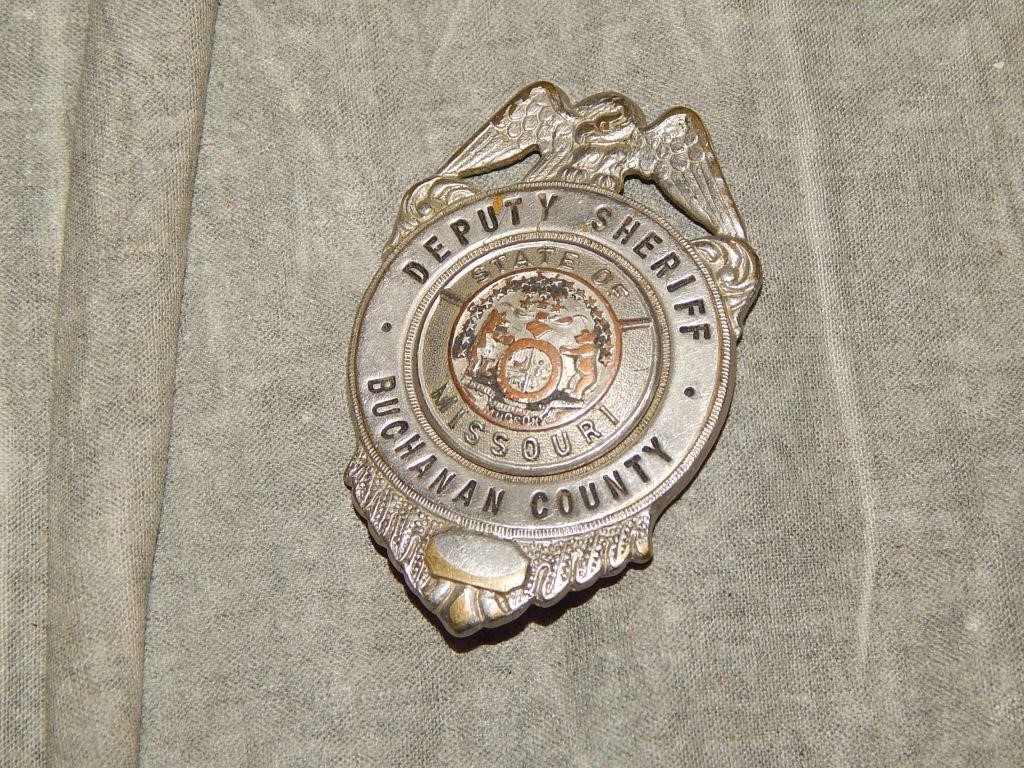 Obsolete Deputy Sherrif Badge Buchanan Cty MO
