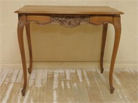 Louis XV Style Walnut Salon Table.