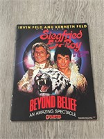 Vintage Siegfried & Roy Beyond Belief Program