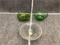 Green Glass Bowl Bundle