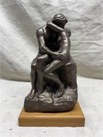 Bronze Statue The Kiss