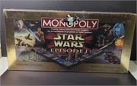 Star Wars Episode One Monopoly Sealed