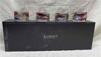 Set of 4 Cornet Barcelona Whiskey Glasses