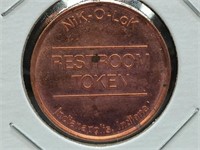 Restroom token