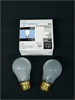 (7) 2 Pack Westinghouse A15 40W Appliance Bulbs