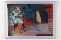 #27/50 COOPER KUPP AUTO PATCH FOOTBALL CARD
