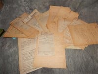 1946 Military Police Records REAL RARE !!