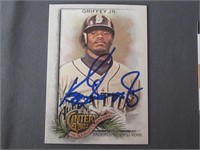 KEN GRIFFEY JR SIGNED SPORTS CARD WITH COA