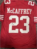 49ers Christian McCaffrey Signed Jersey with COA