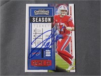 JOSH ALLEN SIGNED SPORTS CARD WITH COA