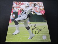 TIM BROWN SIGNED 8X10 PHOTO WITH COA