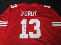 BROCK PURDY SIGNED JERSEY WITH COA 49ERS