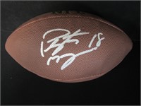 PEYTON MANNING SIGNED FOOTBALL WITH COA