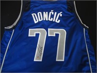 LUKA DONCIC SIGNED JERSEY WITH COA