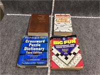 Dictionary and Crossword Puzzle Book Bundle