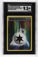 GRADED DOUBLE COLORLESS ENERGY POKEMON CARD