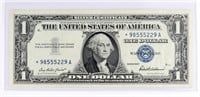 **STAR NOTE** 1957 US $1 SILVER CERTIFICATE NOTE