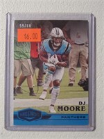 2020 PLATES AND PATCHES DJ MOORE /60 BLUE