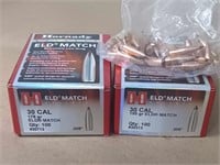 130PLUS COUNT HORNANDY 30 CAL PROJECTILES RELOADIN