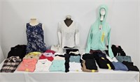 48 LADIES XS & SMALL TOPS & BOTTOMS (1)