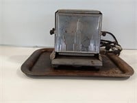 Vintage Toaster and Tray