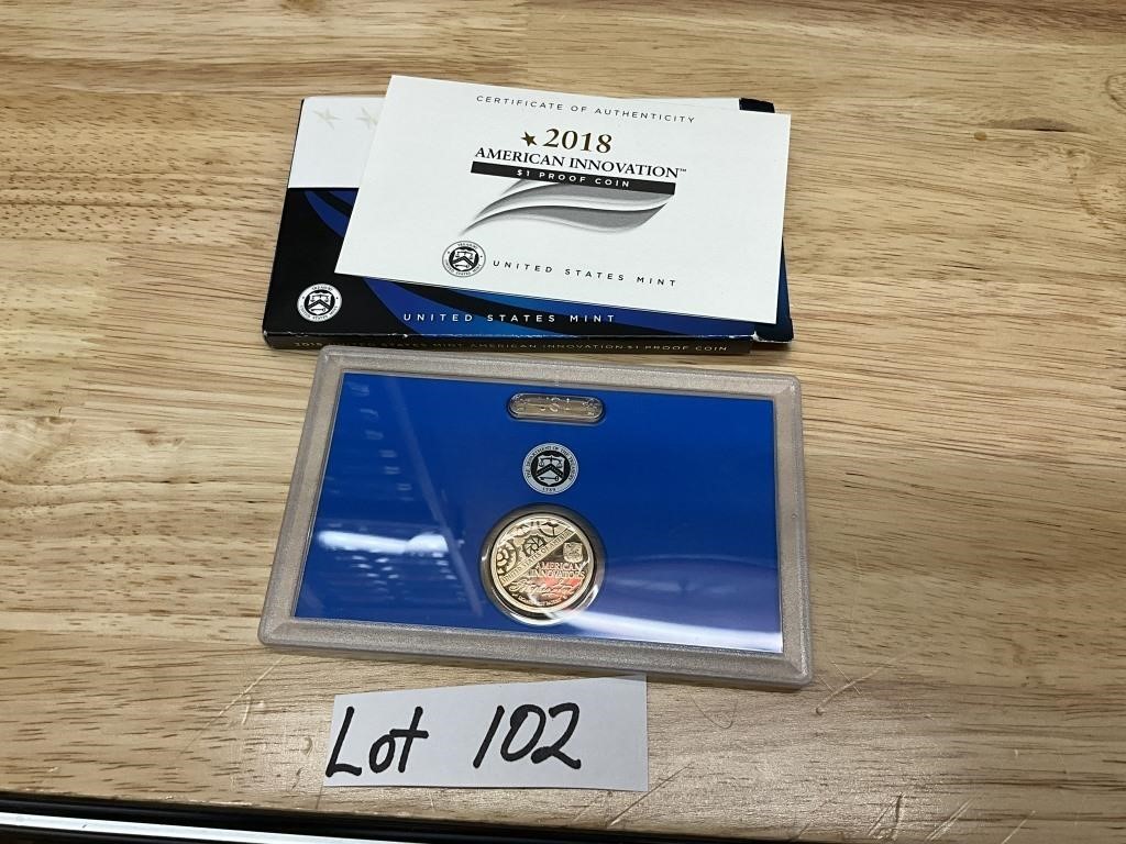 2018 $1 Proof Coin