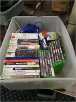 Group of mostly console games including XBox