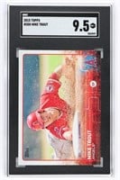 GRADED MIKE TROUT BASEBALL CARD