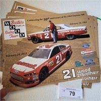 50TH ANNIVERSARY WOODS BROTHERS HERO CARDS-NASCAR