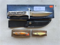 (3) Rough Rider Knives