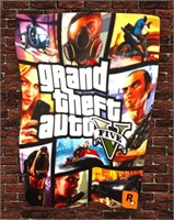 36" X 60" Grand Theft Auto Tapestry