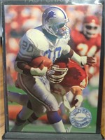 Barry Sanders 1991 pro set football card