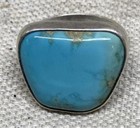 Native American Sterling and Turquoise Ring