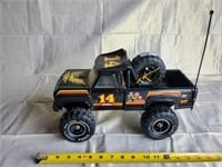 Toy Black Steel Ford Truck