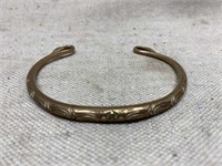 Metal Ornate Cuff Bracelet
