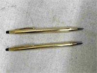 1/20 10kt Gold Filled Cross Pen and Pencil Setv