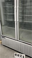 Master-Bilt 2 Door Glass Freezer Merchandiser